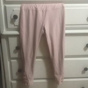 pink leggings
